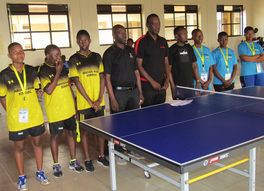 Table Tennis Different Uganda schools storm semifinals 2023 FEASSSA