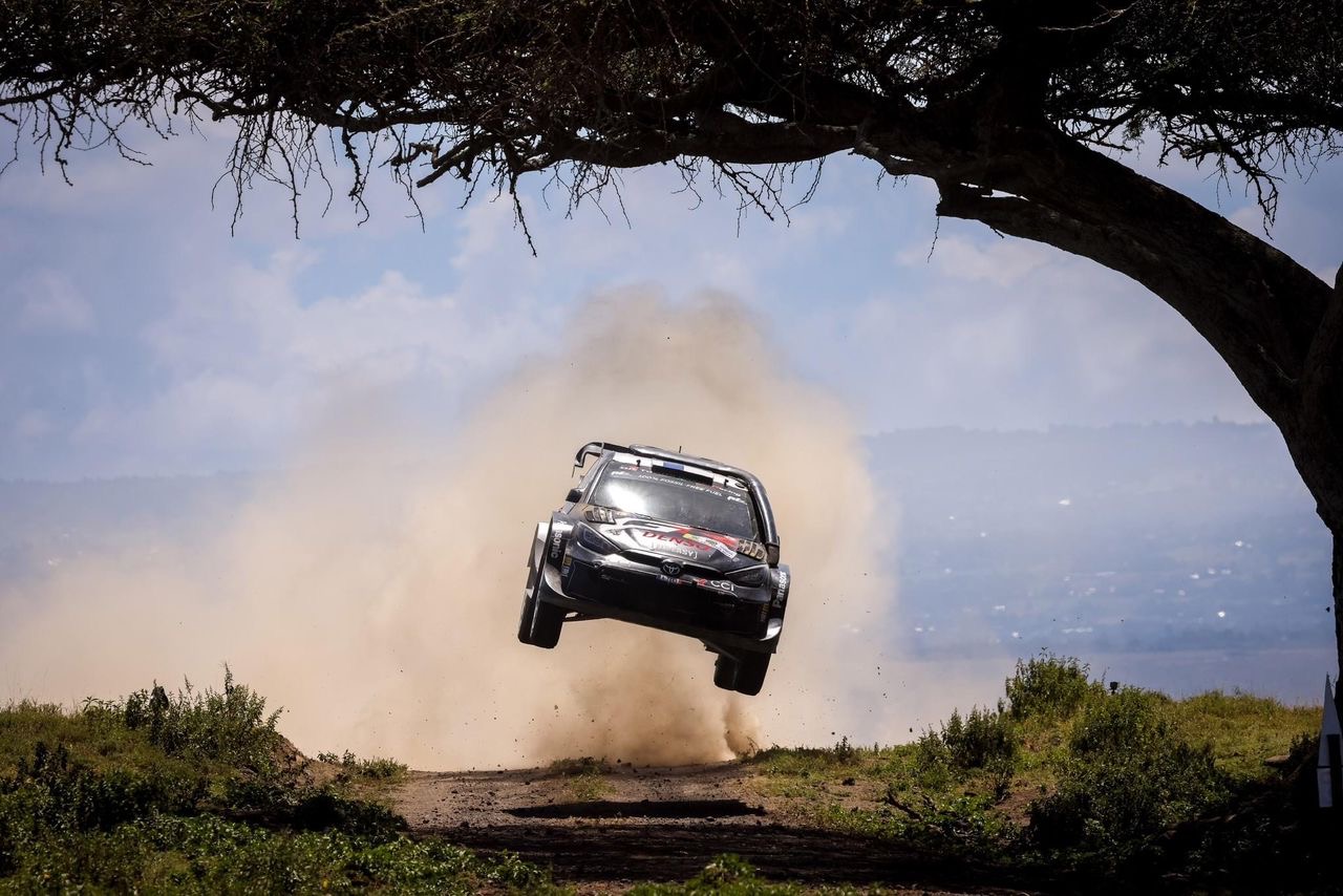 Safari Rally: Rovanperä dominates to lead a Toyota top three after leg two