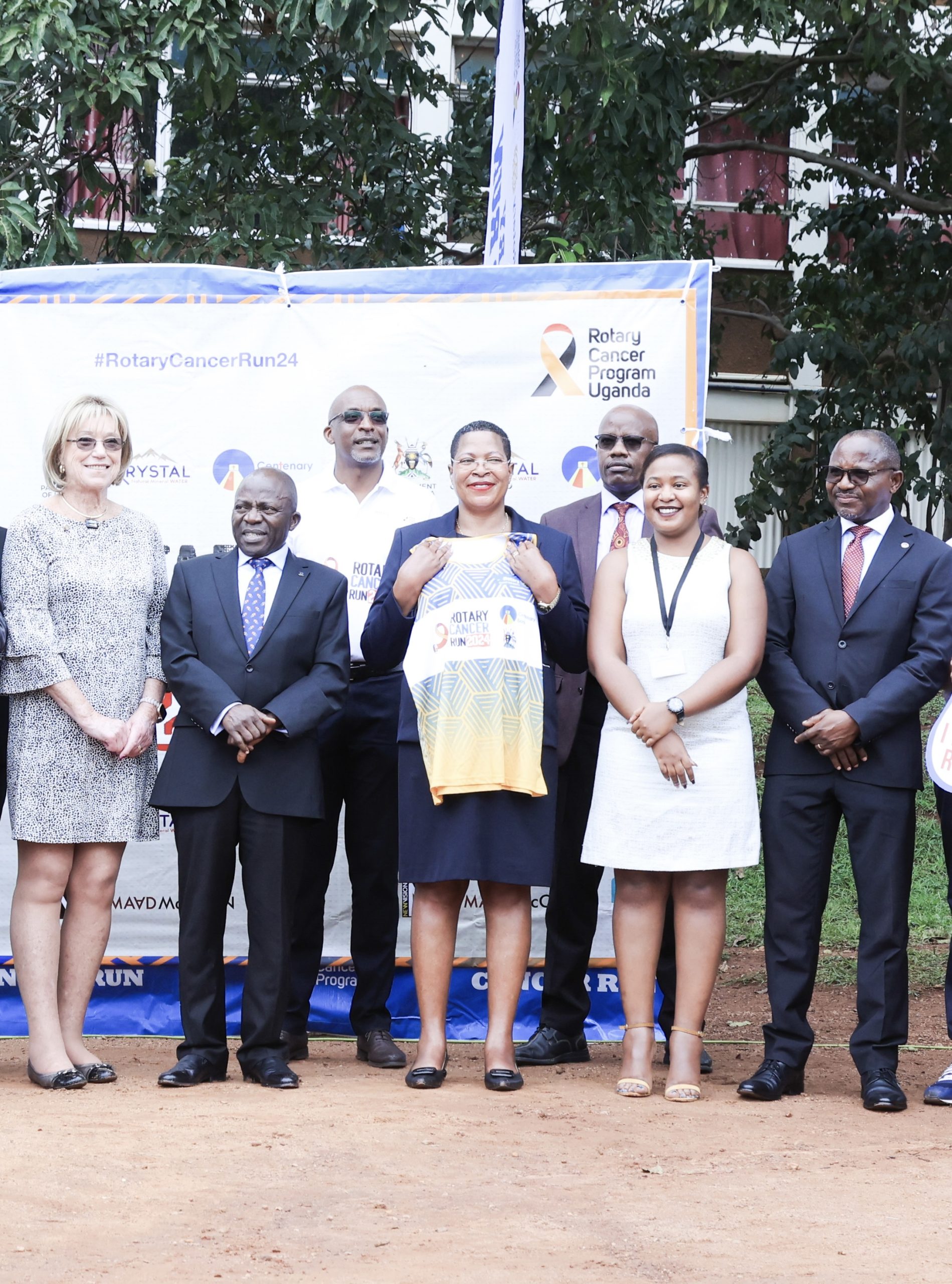 13th Annual Rotary Cancer Run: Centenary Bank contributes UG.shs 300M