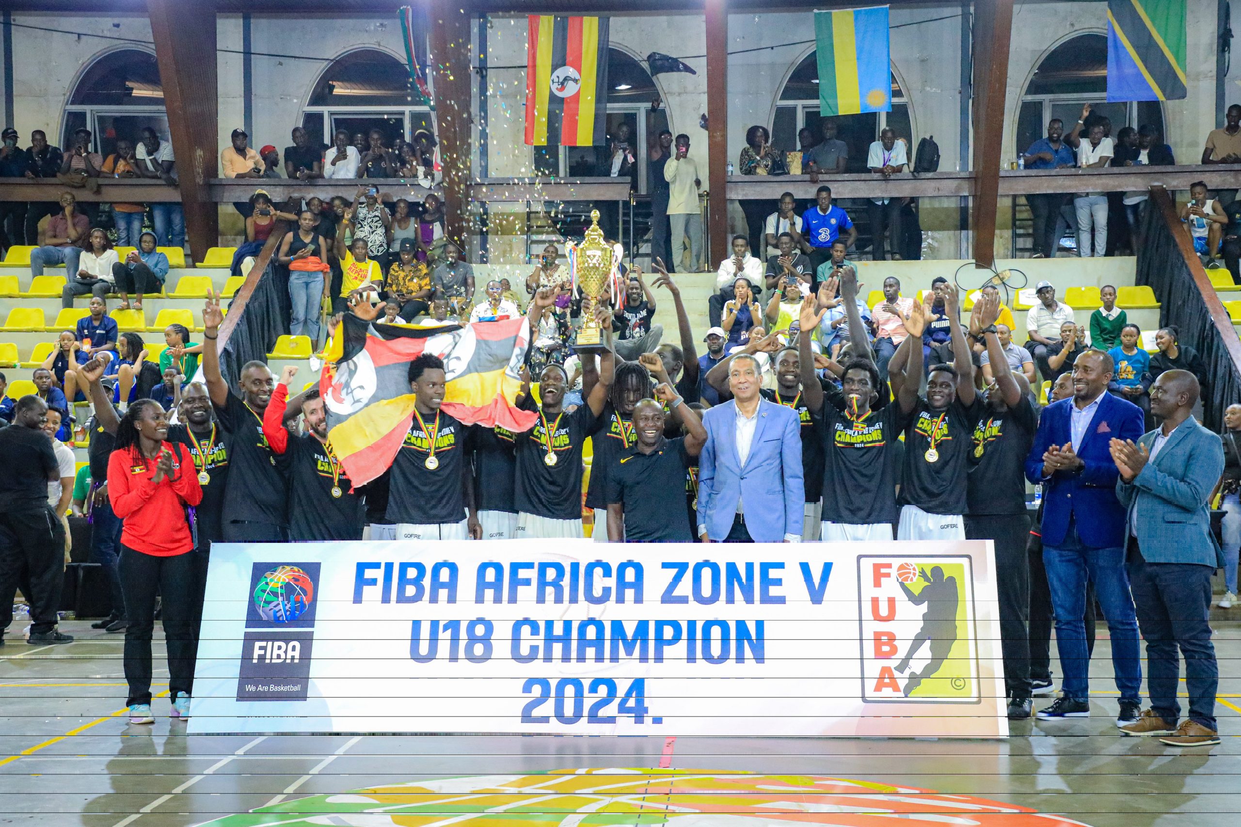 Uganda’s Junior Silverbacks dig deep to edge Rwanda to U18 AfroBasket spot