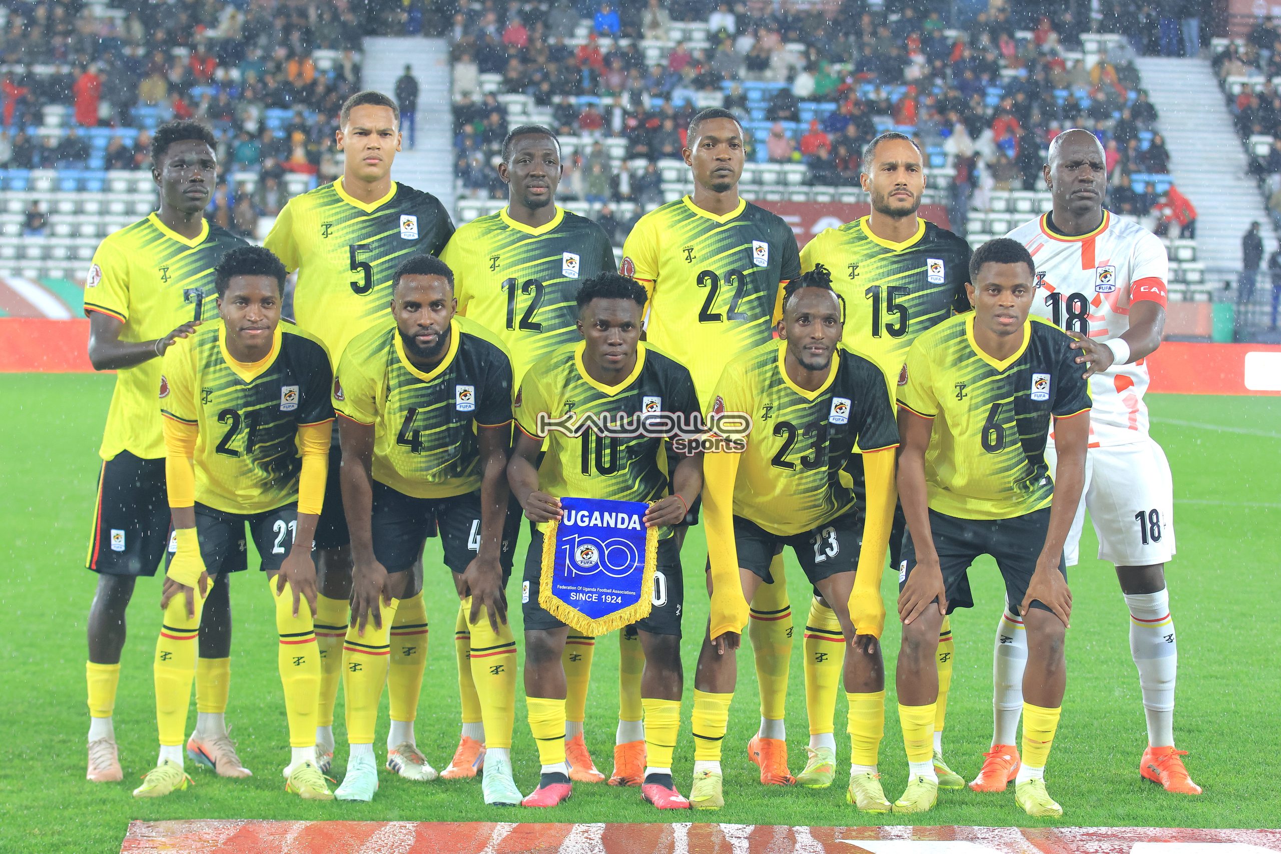 Uganda Cranes lineup friendly games in June