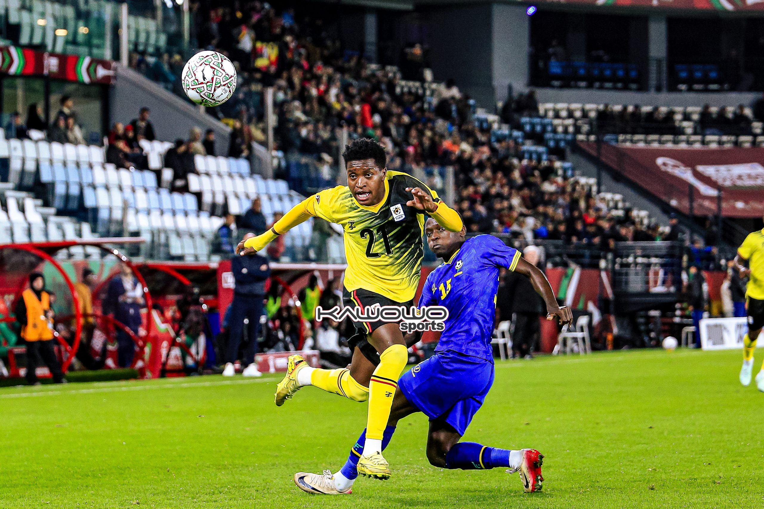 Uganda Cranes star boy Allan Okello joins Moroccan Giants AS FAR Rabat