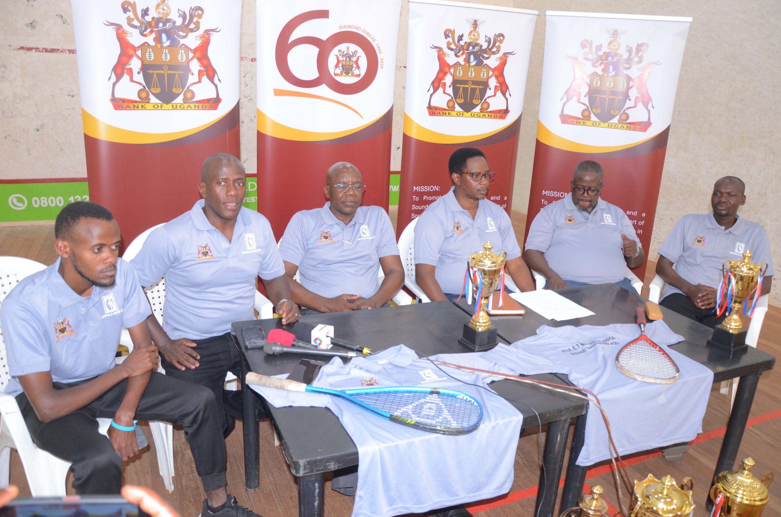 Uganda, regional Squash players braced for 3rd Prof. Mutebile memorial championship in Kampala