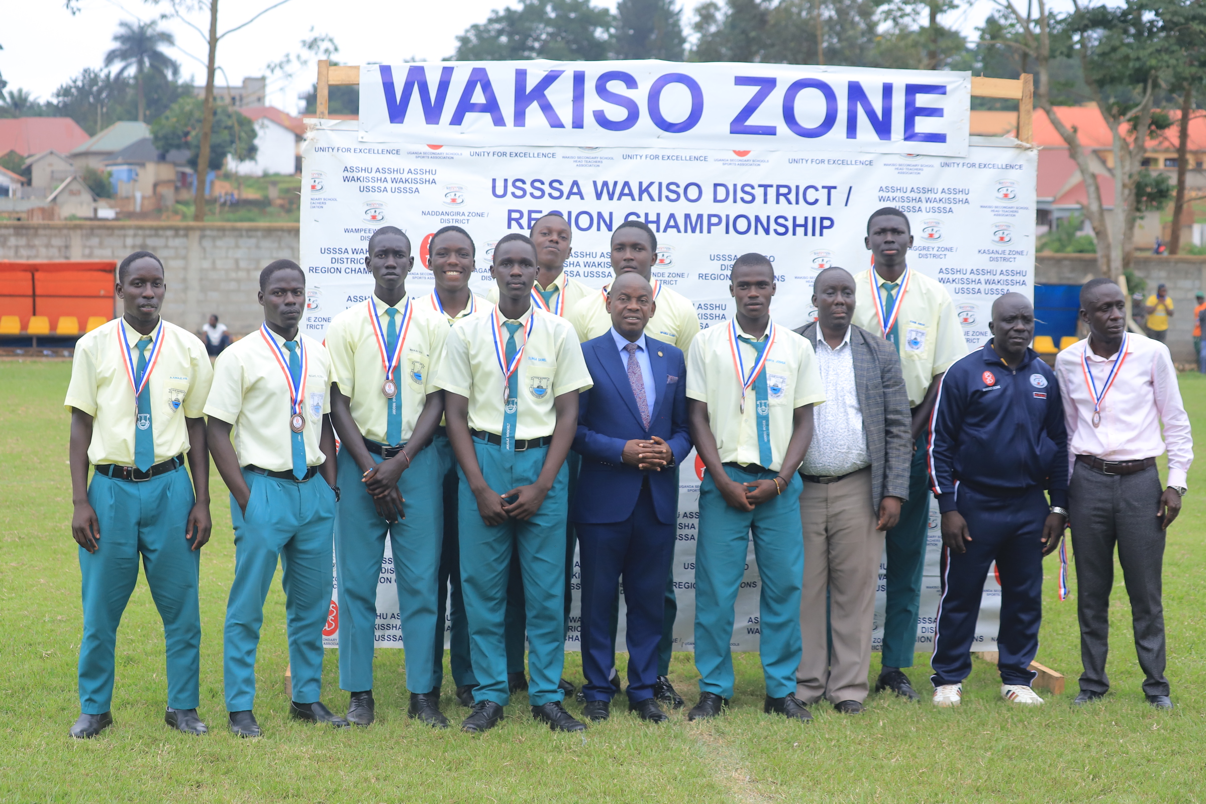 The different top performers at 2026 Wakiso Zone schools sports championship