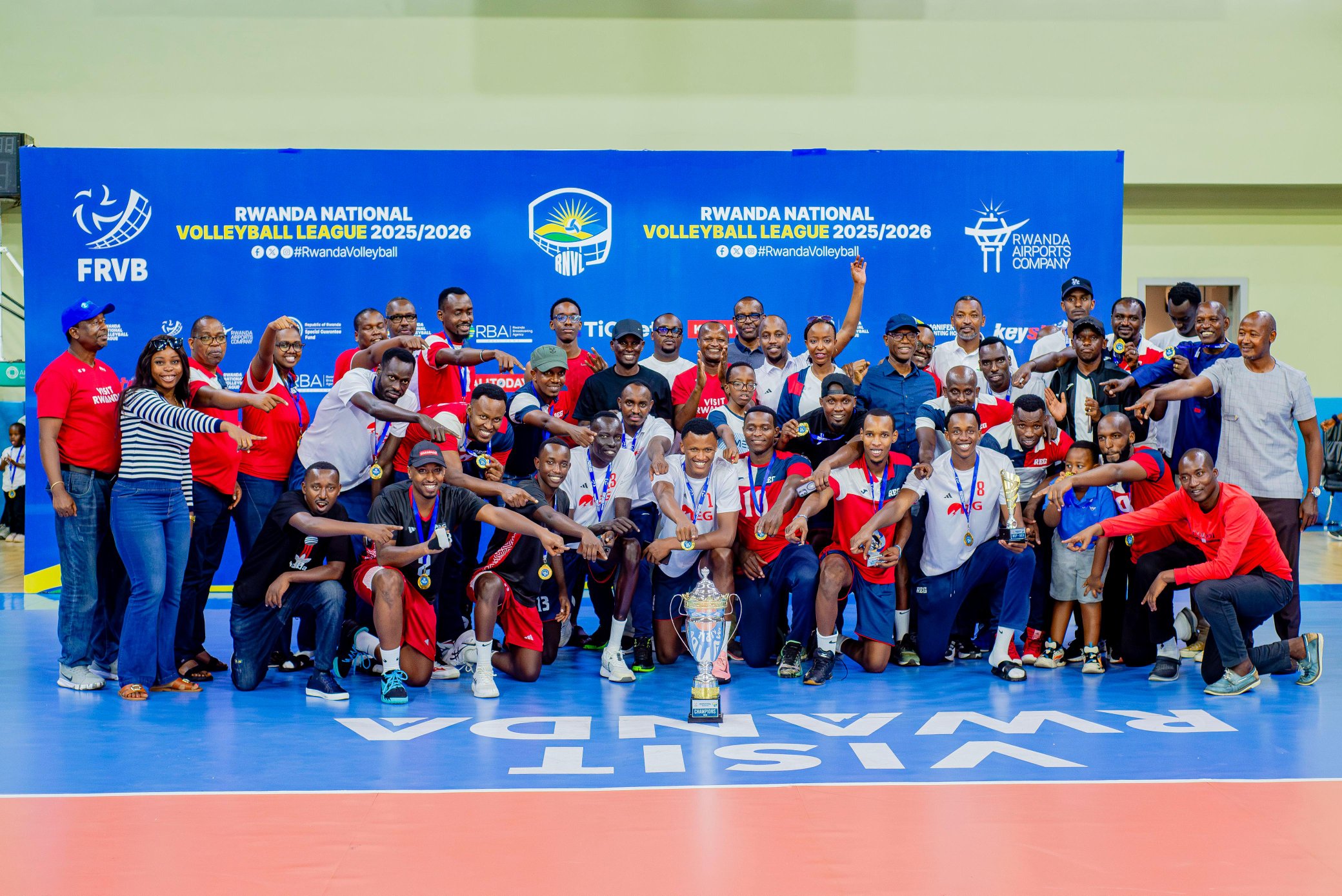 Ugandan coach Benon Mugisha inspires REG Volleyball Club to dramatic league title