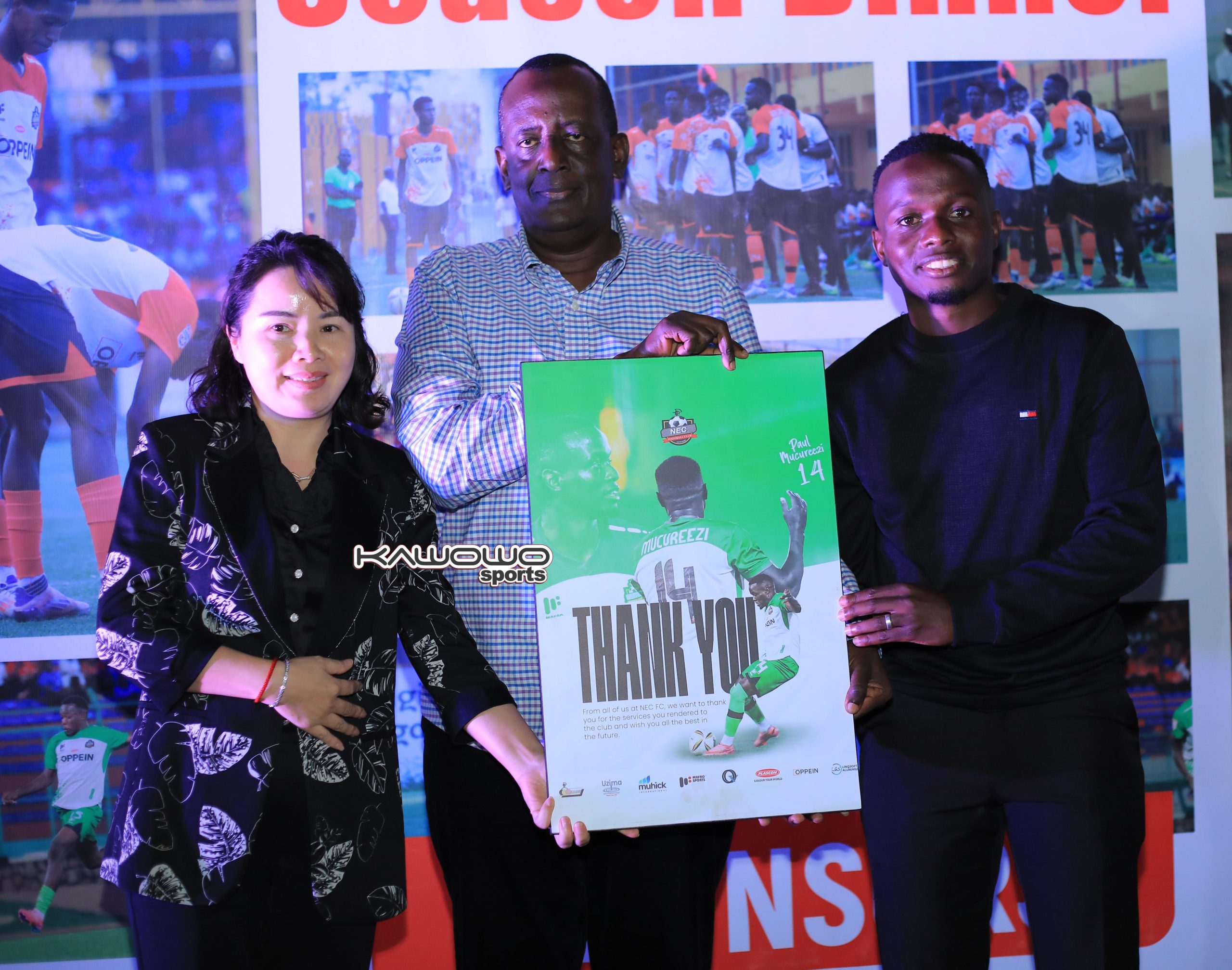 NEC FC Patron Lt. Gen. Mugira demands improvement after falling short of expectations