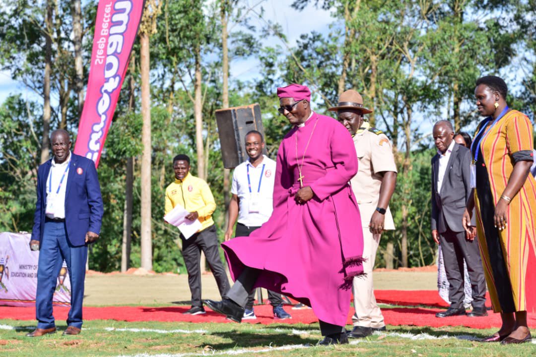 Bishop Hannington Mutebi tips students as 2026 USSSA Ball Games 1 officially kick-off in Mukono