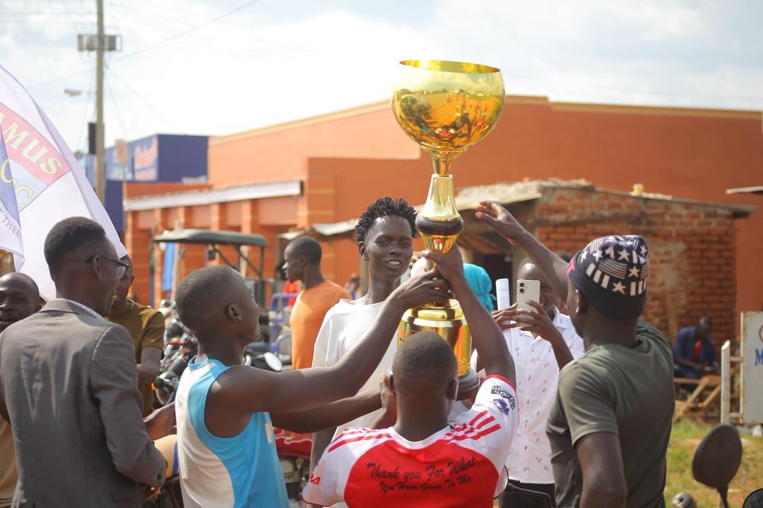 Amus College School executes historic trophy parade from Lira city to Sapir hill in Bukedea