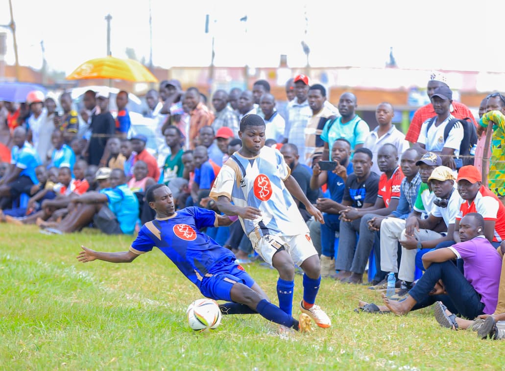 The four last standing schools at the 2026 USSSA Boys’ football championship in Lira