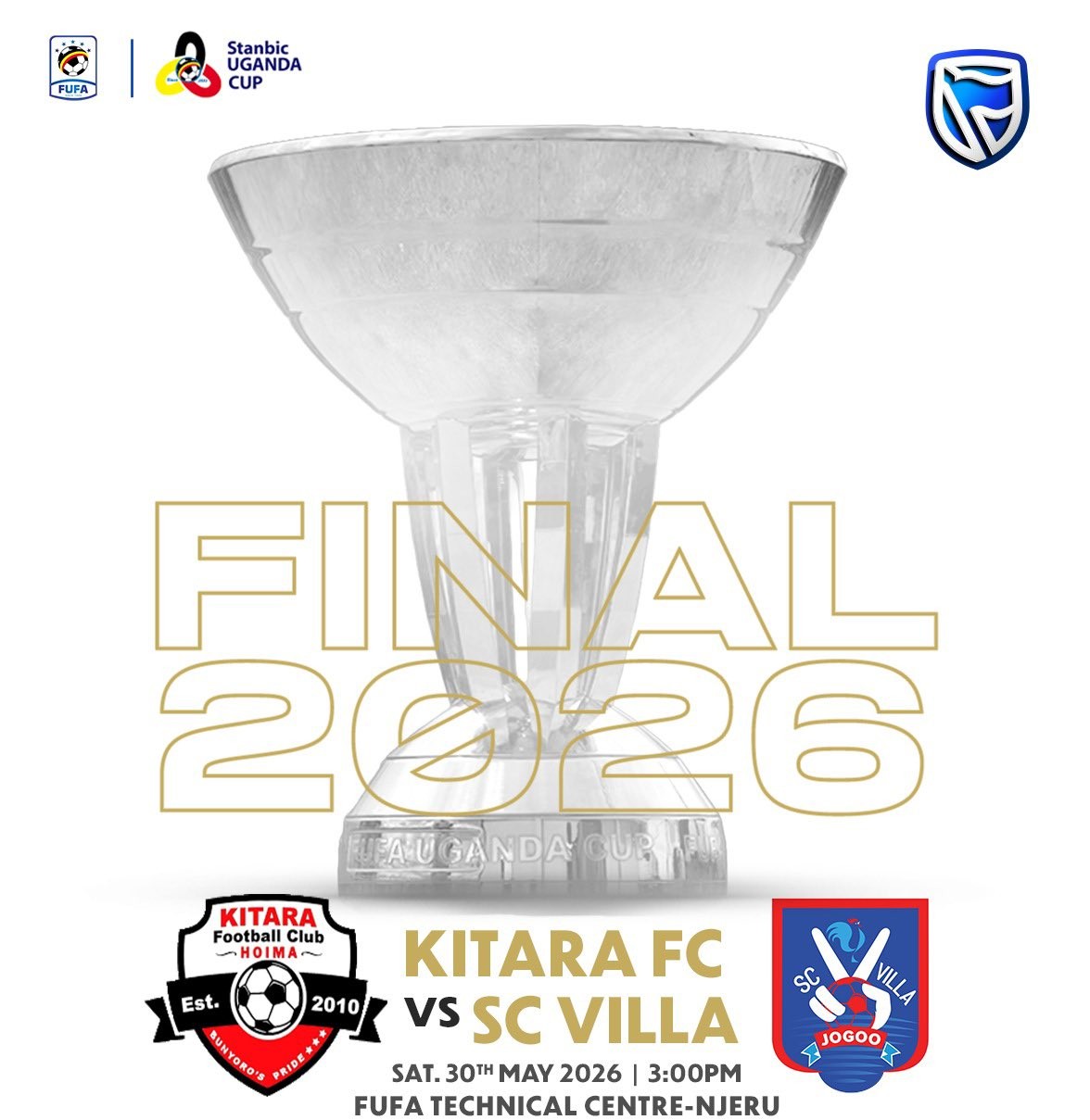 LIVE: Kitara Vs SC Villa | 2025-26 Stanbic Uganda Cup Final