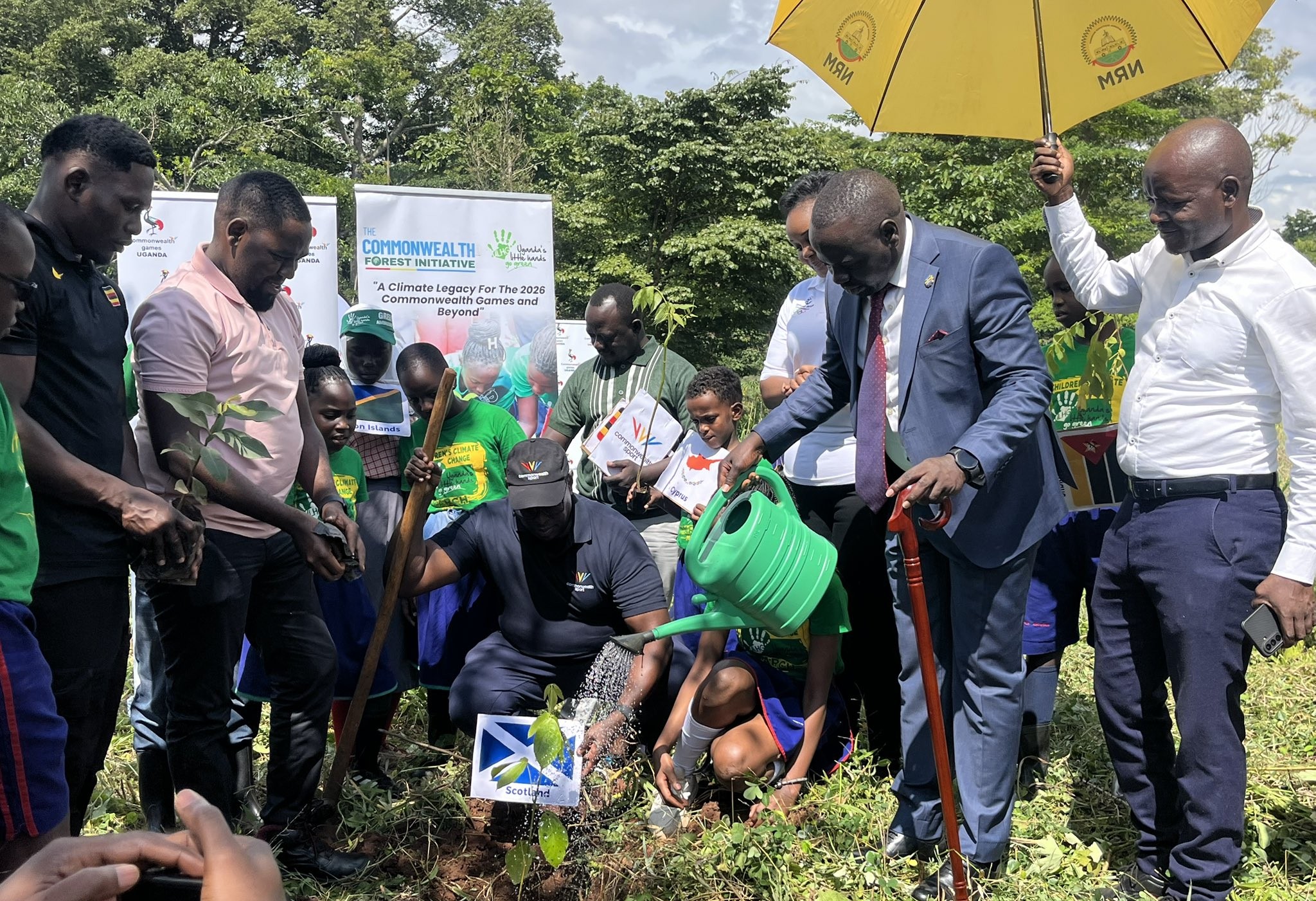 The Commonwealth Forest Initiative stems tap roots in Mabira rainforest, Uganda | A climate legacy for the 2026 Commonwealth Games