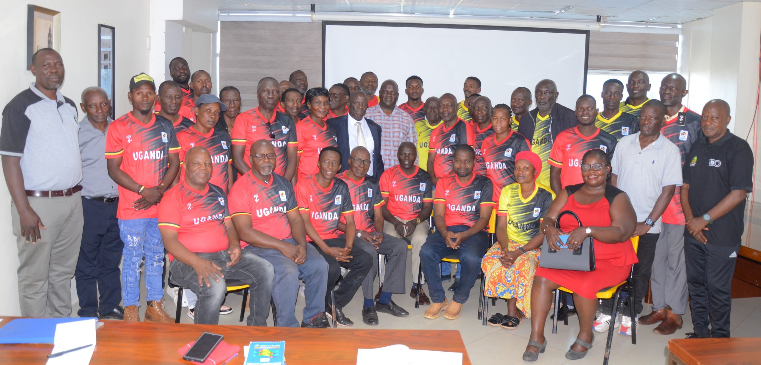 Capacity Building: Former Footballers Initiative empowered through FAMACO class at Hotel Africana