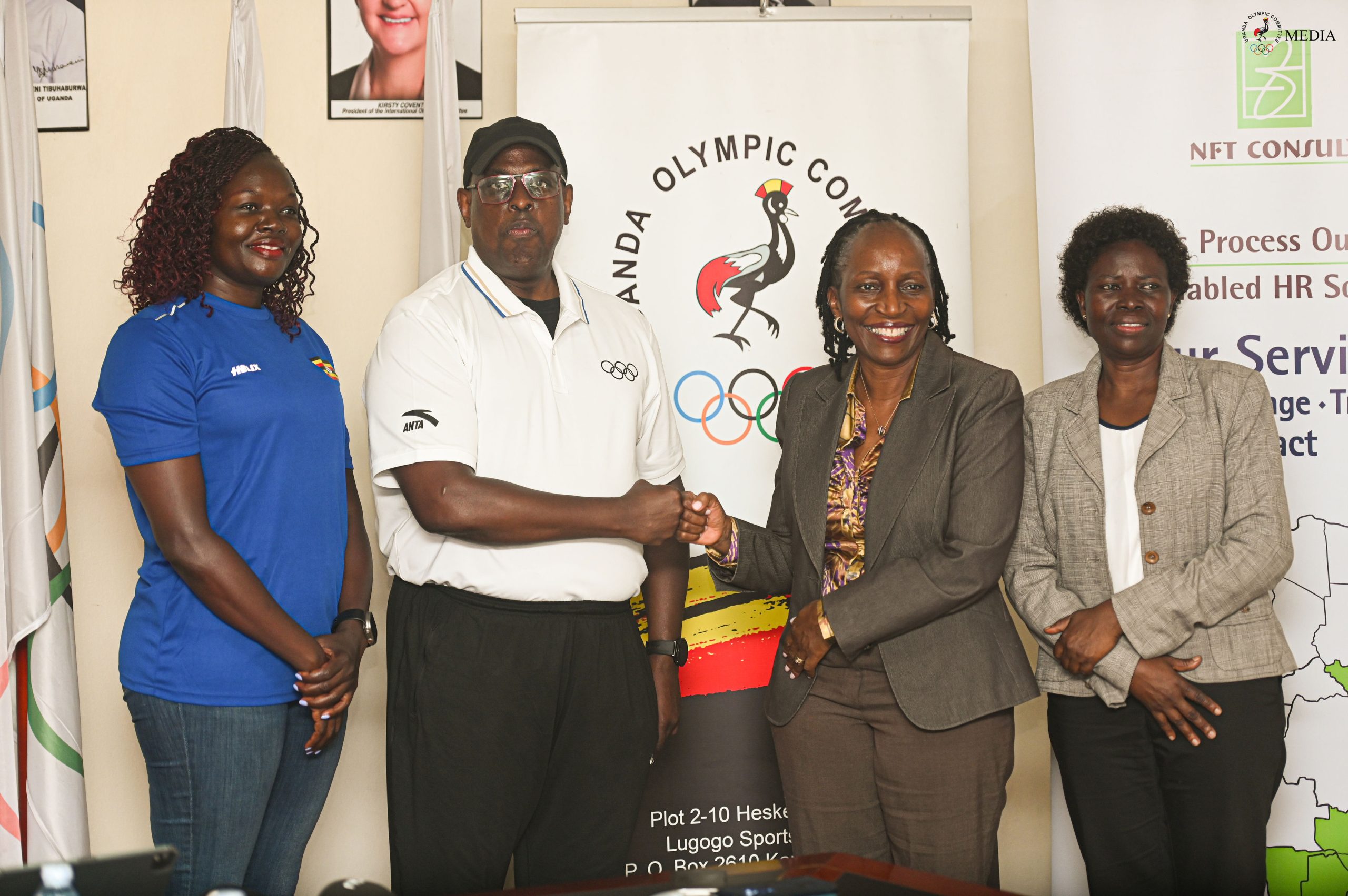 Uganda Olympic Committee partners with NFT Consult for human resource development