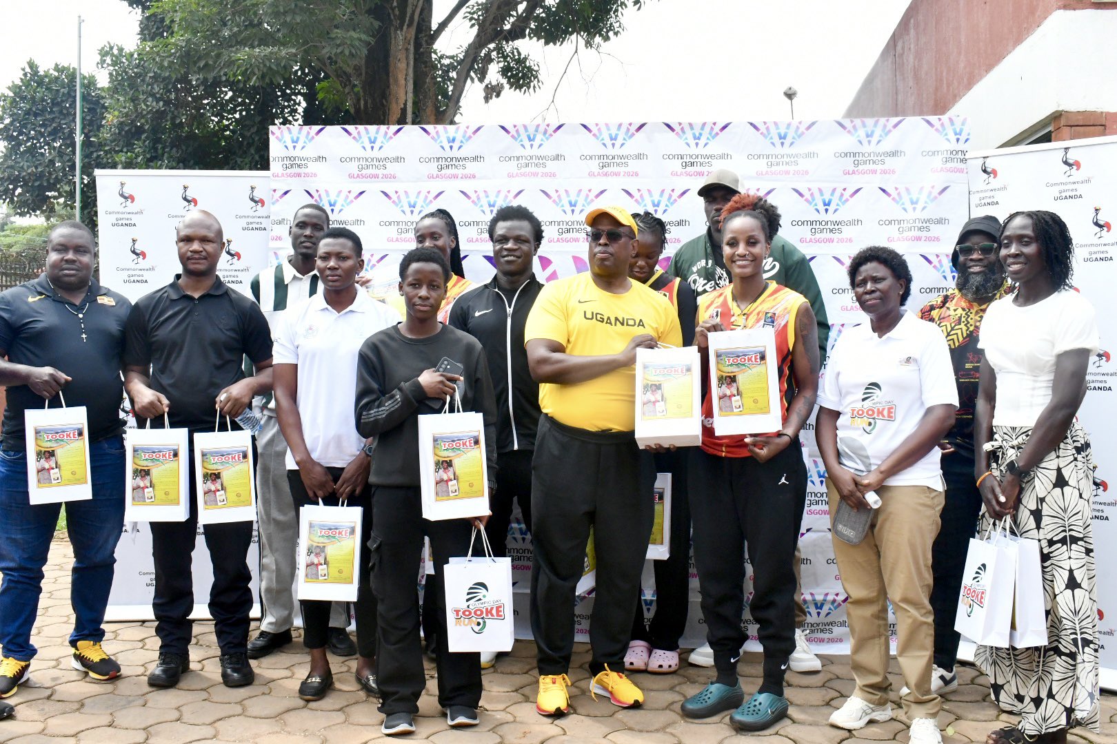 Road to 2026 Commonwealth Glasgow Games: Team Uganda athletes boosted with high value TOOKE products