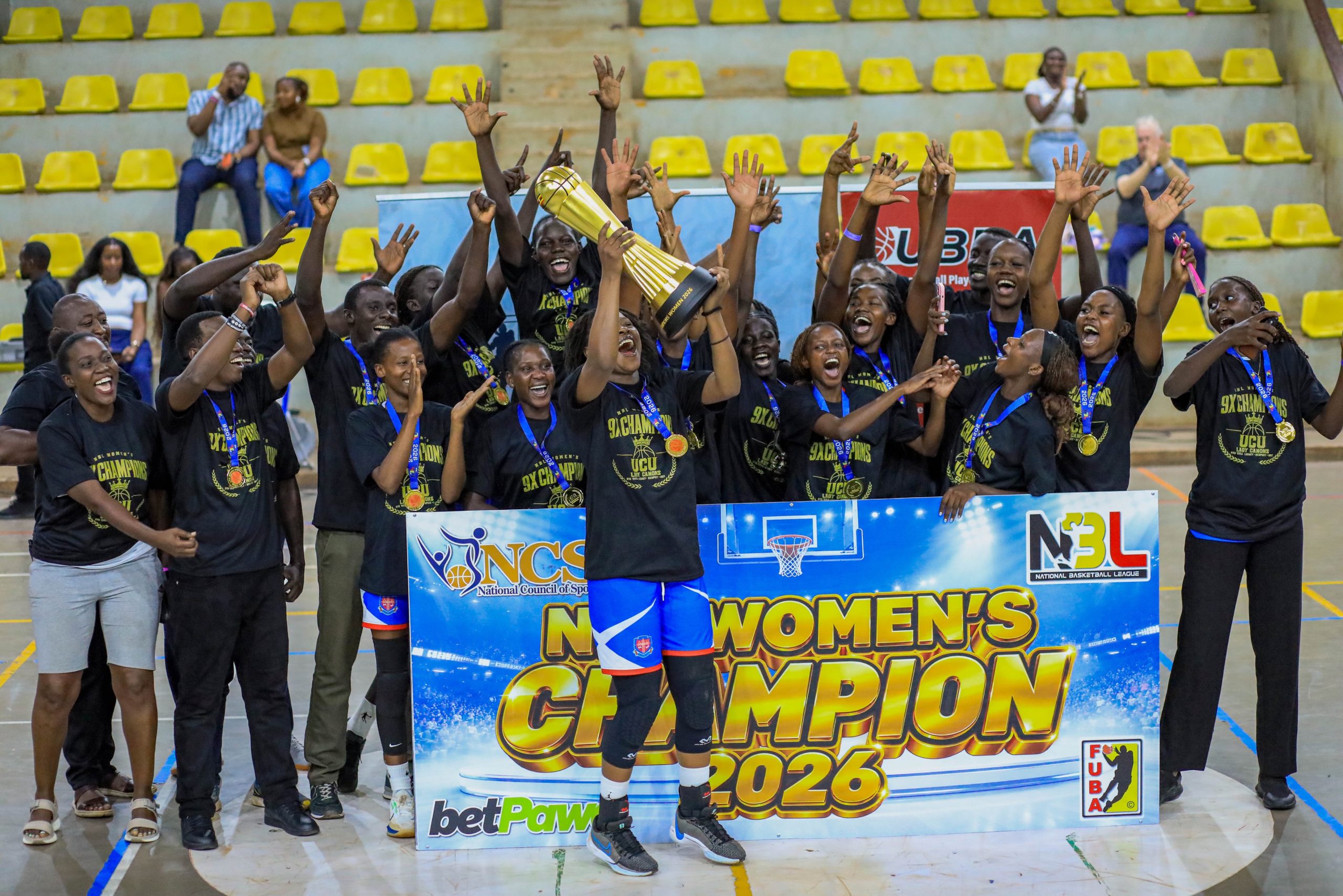 UCU Lady Canons lift ninth National Basketball League title