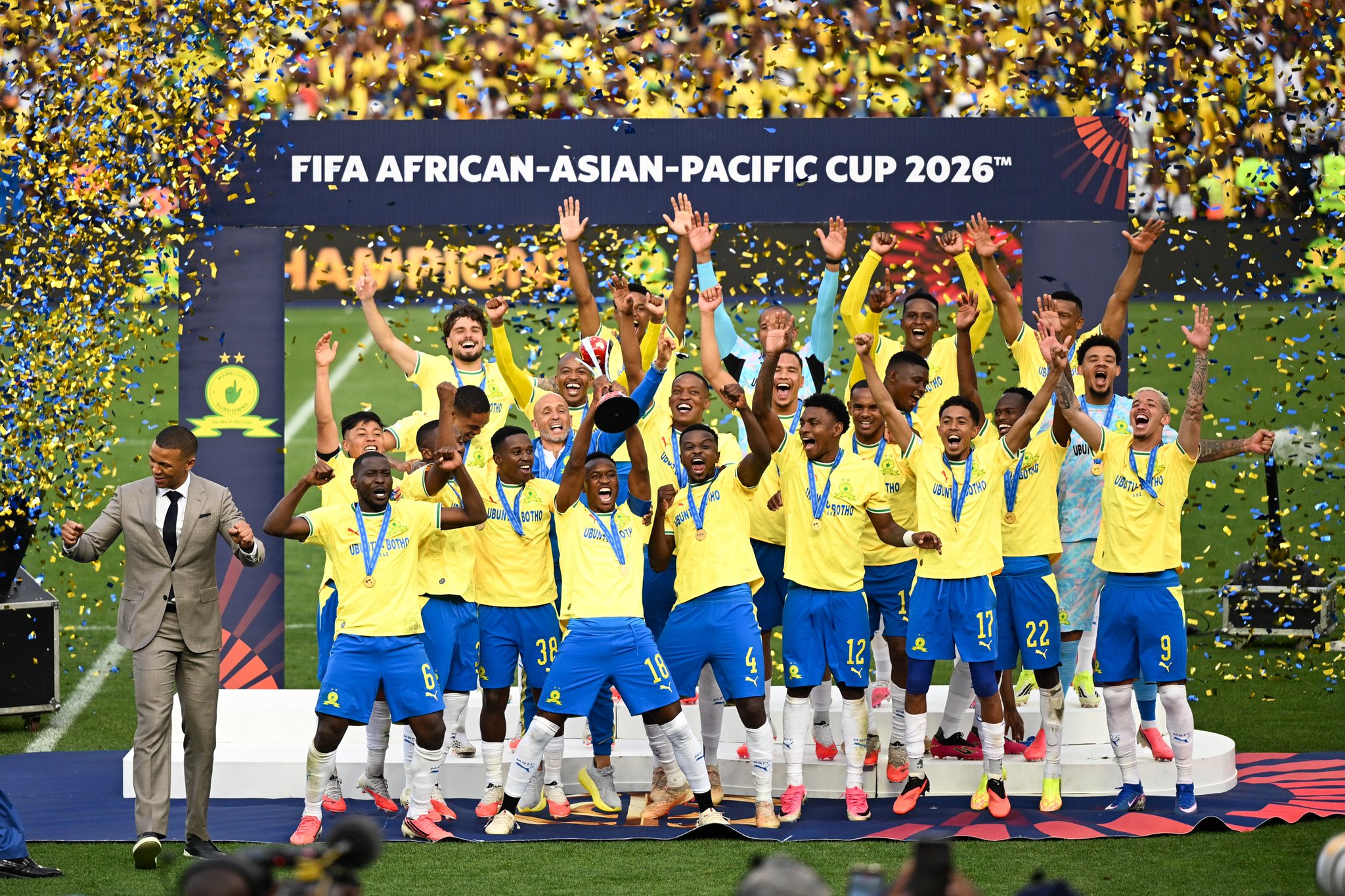 Mamelodi Sundowns edge Al Ahli to win African-Asian Pacific Cup, progress in FIFA Intercontinental Cup