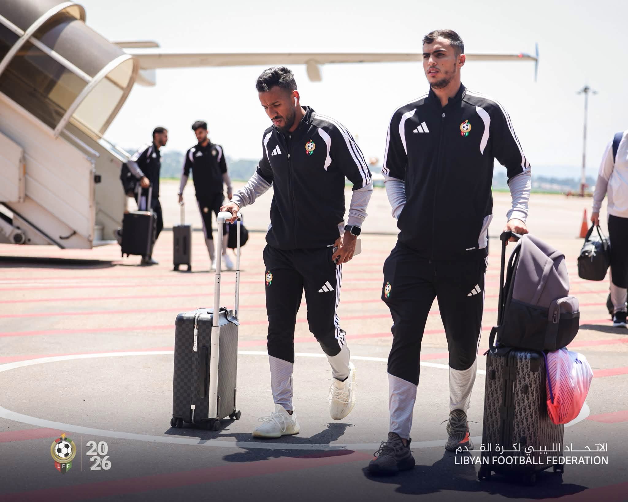 Libya finally touch down at Kabalega Airport after earlier turbulence due to weather