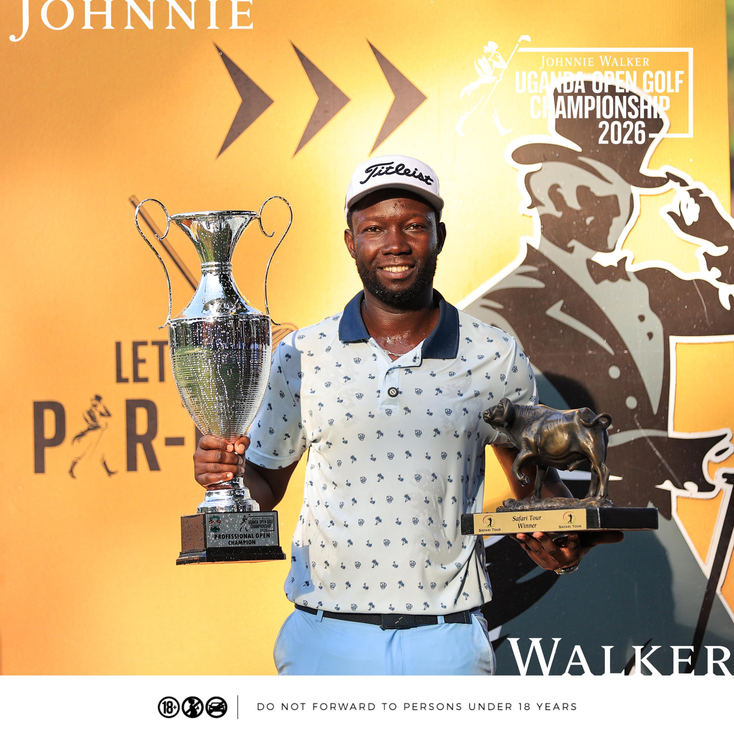 Rugumayo wins 2026 Johnnie Walker Uganda Golf Pro Open