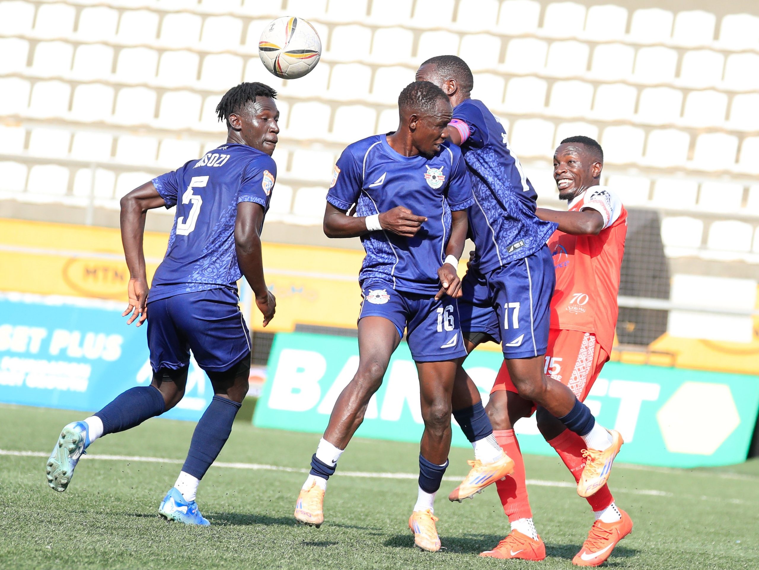 Express 1-2 UPDF: Army side shoots down Red Eagles at Hamz Stadium