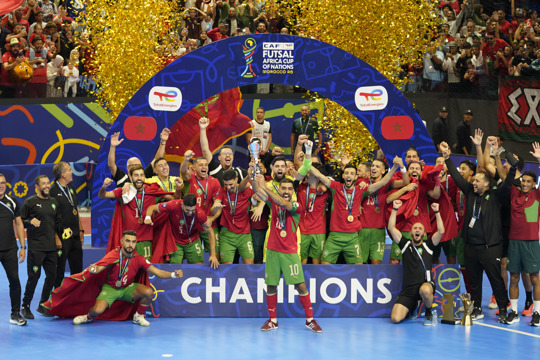 AFCON Futsal: Morocco defeat Angola in final to cement dominance