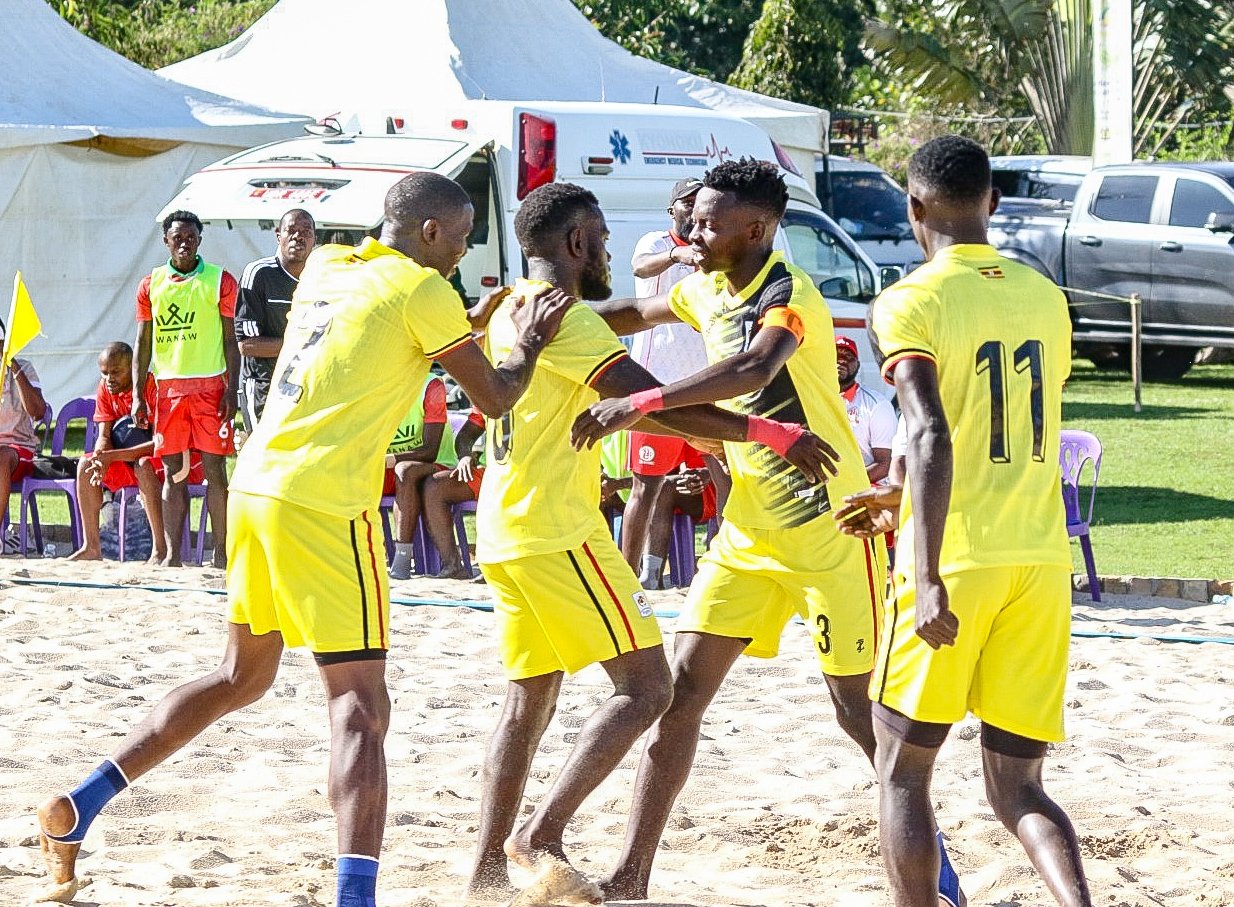 Uganda Sand Cranes defeat Burundi to seal historic AFCON Beach Soccer berth