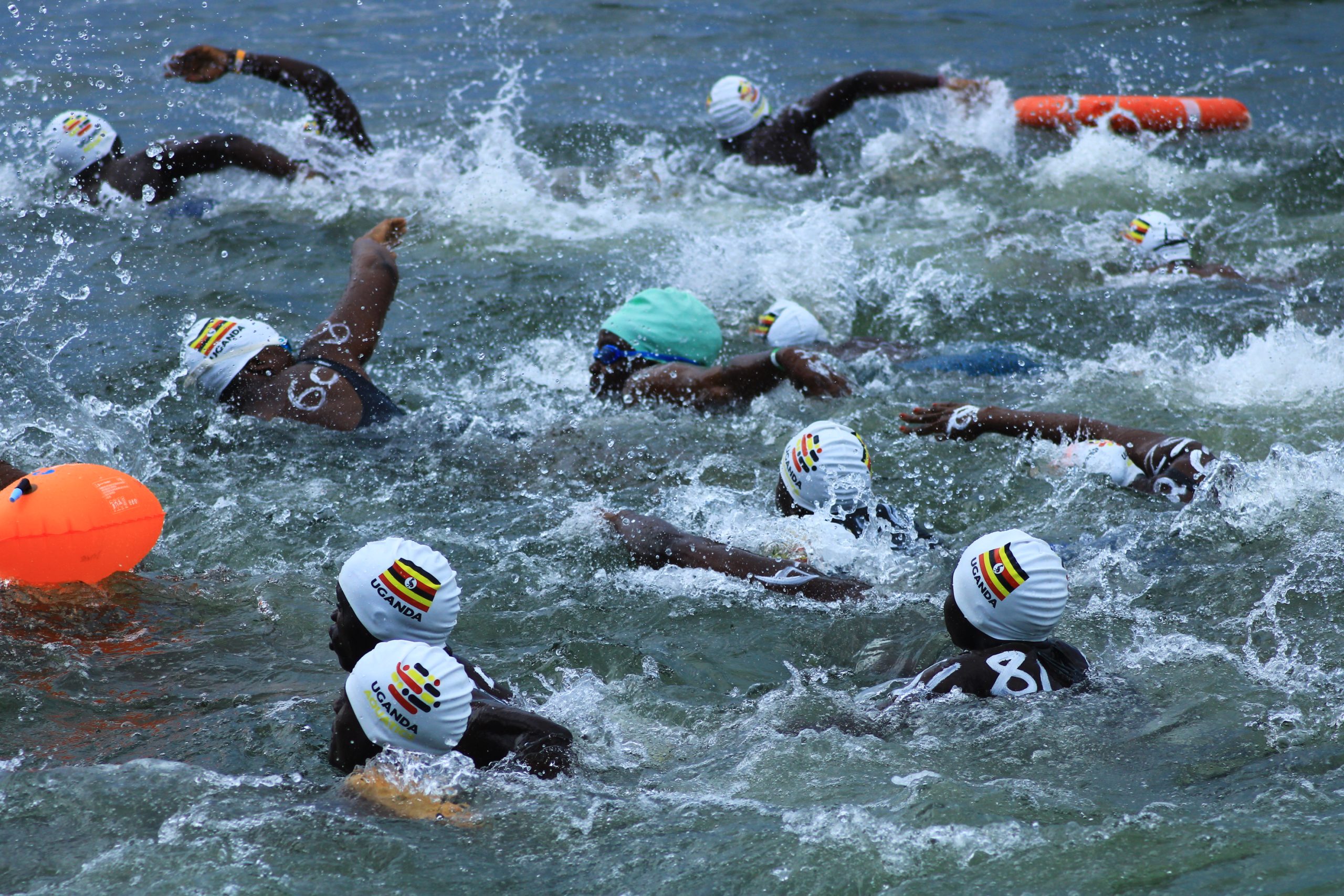 Uganda takes the Plunge: Open Water Swimming makes its National Championship debut