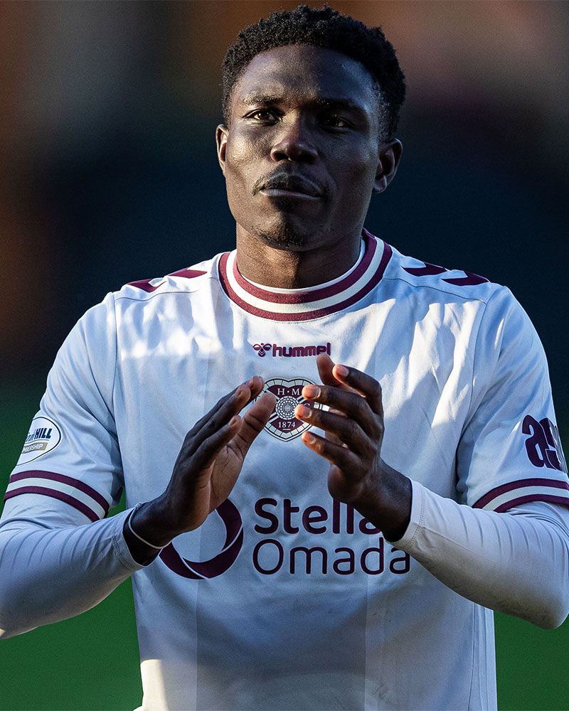 I can play anywhere – Mato relishes Hearts challenge
