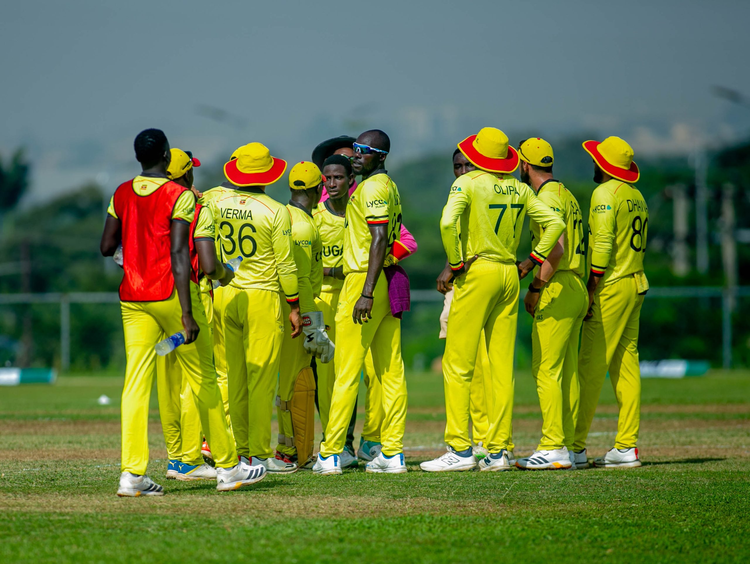 Cricket Cranes labour past Lesotho for second win at T20 World Cup Qualifiers